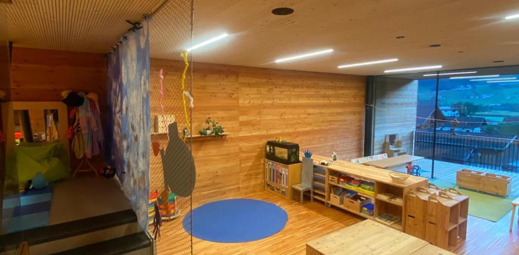 blaue Gruppe Eingang